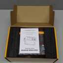 Ecarke 350W Portable Power Inverter Compatible with DeWALT 20V Battery, DC 20V to AC 110V Power Station with 2 AC Outlets, 2 USB, 2 Type-C & RGB LED Light, for Outdoor Emergency Use (No Battery)