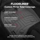 WeatherTech Custom Fit FloorLiners for Nissan Rogue - 1st & 2nd Row (4417701-4416442), Black