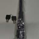 Vehiclex Hitch Pin Lock for Trailer Receivers (2.5" to 3") - 5/8" Locking Pin for Class III, IV - with Innovative Tubular Key, Resilient Against Dust, Mud, and Thieves