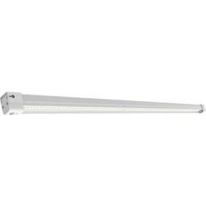 Feit Electric 4ft Rechargeable LED Shop Light, Motion Sensor, 4000K Cool White, Magnetic & Flush Mount, Utility Light for Garage & Workshop, 25Wh Battery (Up to 3 Hrs), SHOP4/840/25/MOT/BAT