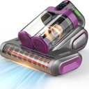Bed Mattress Vacuum Cleaner Cordless 16Kpa Handheld Vacuum, Vacuum Cleaner with 253.7nm UV-C Light,HEPA Filter & Ultrasonic, Portable Vacuums for Sofa Bed Couch Crib Gifts for Women her Man (Gray)