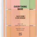 Revolution Everything Base Face Icon Complexion Palette, Multi-Use Cream Contour, Concealer, Corrector, Highlighter & Blush Kit, Vegan & Cruelty-Free, Light