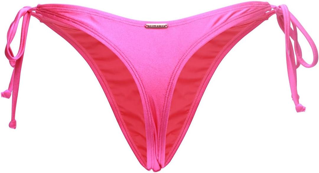 RELLECIGA Women's Thong Bikini Bottom (Medium)