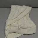 24 Inches Christmas Tree Skirt for 3-4 Ft TreeWhite Knitted Tree Skirt,Chunky Knitted Thick Tree Skirt,Table Top Tree Decor,Christmas Tree Decorations24'White