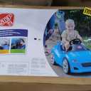 Step2 Whisper Ride Cruiser Kids Push Car, Ride On Toy, Stroller Substitute, Includes Seat Belt & Horn, Made of Durable Plastic, Max Weight 50 lbs., For Toddlers 1.5-4 Years Old, Blue, Large