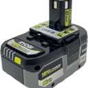 Ryobi P193 18 Volt 6.0 Ah ONE+ Lithium-Ion LITHIUM+ HP High Capacity Compact Battery