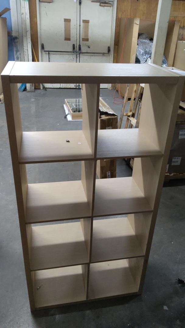 8 Tier Shelf, Wooden Finish