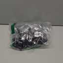 100Pcs Ball Bungee Cords, 5.9 Inch Heavy Duty Tarp Bungee Cords with Balls, Black Elastic Bungees Ball Cords for Secure Hold Outdoor Camping Tents Cargo Holding with UV Resistant