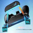 CloudValley 2-in-1 Grip Kit for Nintendo Switch 2 Joy-Cons [Holder + Wrist Strap] - Wear-Resistant Ergonomic Controller Holder, Enhanced Comfort (1 Pair, Black)