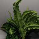 45" Fake Ferns Artificial Plants Large, 63 Fronds Artificial Ferns for Outdoors and Indoors, Faux Fern Greenery Suitable for Planter Hanging Garden Porch Office Decor