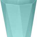 ZXJ Small Trash Can - 1.8 Gallon - Green - Waste Basket - Garbage Bin Bathroom,Kitchen,Office,Dormitory,Camping,Kids Room