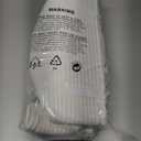 XUANGUO Woven Cotton Storage Baskets - 3-Pack Round Bins (10x10x7'') for Shelves, Closets & Bookcases | Durable Rope Organizers for Nursery, Baby, Toys, Easter & More (white)