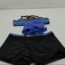 Swimsuit XL Women Blue Black
