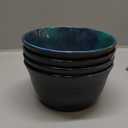 Melamine Dinnerware Sets for 4, 12pcs Plates and Bowls Sets for Daily Use, Dishwasher Safe, BPA-free, Teal Green
