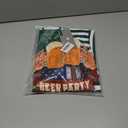 Bindefon Bibs Overalls Men Adjustable Straps Coveralls Shorts Printed Jumpsuit Male Romper (XL)