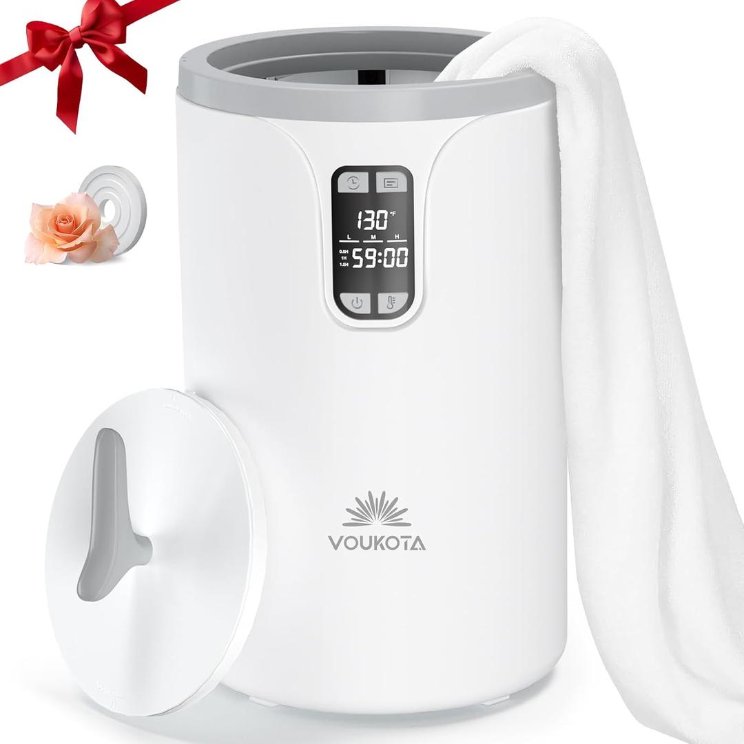 Towel Warmer-20L Large Towel Warmers for Bathroom, Blanket Warmers with LED Display, Heat Timer 30/60/90 and Delay Time 0.5-24H Adjustable, Towel Heater Fits Up to Two 40"X70" Oversized Towels