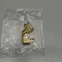 Legines 90 Degree Brass Street Elbow 3/8" NPT Male x 3/8" NPT Female Forged Pipe Fitting (Pack of 2)