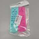 2Pack Remote Cover for Firetvstick 4K Max (3rd Gen) 2021,Silicone Protective Case Compatible with Firetv4k TV Stick Alexa Voice Remote Control with Lanyards,Anti-Slip,Shockproof(Rose Red&Sky Blue)