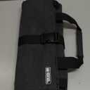 Official Voyager Tool Roll Bag - Easy to Carry 5-Pocket Roll Up Tool Bag - Durable 20oz Canvas, Rust-Proof YKK Zippers & Secure Buckle - A Gift for Dads, Mechanics, Electricians & Hobbyists | Black