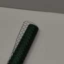 Chicken Wire for Floral Arrangements, 15.7 x 157 Inches Green Mesh, 0.6 Inch Hexagonal Galvanized PVC Coated Netting Fence for Crafts, Poultry, Garden