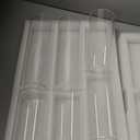 Shihanee 108 Pcs Pillar Candles and Glass Cylinder Vases Clear Cylinder Holders for Slim Pillar Candles Table Decorations, Total 54 Sets (White,108 Pcs)