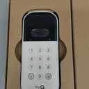 MyQ Smart Garage Door Video Keypad with Wide-Angle Camera,Customizable PIN Codes,and Smartphone ControlTake Charge of Your Garage Access Works with Chamberlain, LiftMaster and Craftsman openers,White