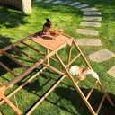Chicken Perch Swing,Chicken Roosting Bars for Chickens in Coop Perfect for Backyard Poultry Farm Chick Toys Easy to Assemble & Clean 68.31"X15.75"X27.56"