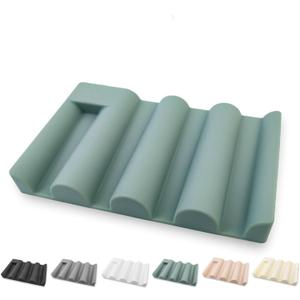 Soap Dish for Shower, Bathroom & Kitchen  Non-Slip, Self-Draining Design to Keep Soap Dry, Extend Soap Life  Easy to Clean, Compact & Durable (Green, 2 pcs)