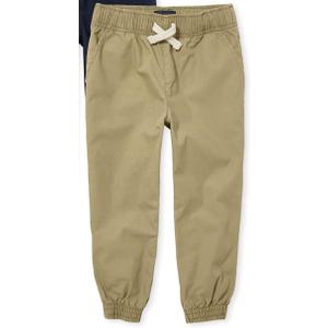 The Children's Place Stretch Pull on Jogger Pants,multipacks (8, Tidal/Flax)