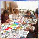 2 x DDMY Giant Coloring Poster, 72 x 35.5 Inch Career Dream Theme Versatile Coloring Table Cloth for Kids, Large Coloring Tablecloth Drawing Paper for School Party/Kids Party/Special Events Decoration