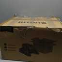 Under Desk Elliptical, Electric Seated Pedal Exerciser, Quiet & Compact Mini Ellipse Leg Exerciser with Display Monitor, Remote Control and 12 Adjustable Speeds, Elliptical Machine for Home (Orange)