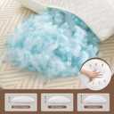 DAYLUCK Cooling Bed Pillows for Sleeping 2 Pack, Standard/Queen Size Set of 2, Firm and Soft Adjustable Shredded Memory Foam Pillows for Side Back Stomach Sleepers, Neck Pain Relief (White)