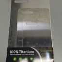 Titanium Cutting Boards Set of 3, 100% Pure Titanium Kitchen Cutting Board, Double-Sided Non-Toxic Cutting Board, Ideal for Slicing and Dicing Meats, Features Handle, Dishwasher Safe (Silver)