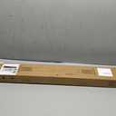 Shower Curtain Rod Tension No Drilling, Adjustable 51-128In,Black