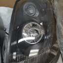 Headlight Compatible with 2004-2014 Volvo VNL Left Driver &Passenger Right Side Halogen With bulb(s) (Black)