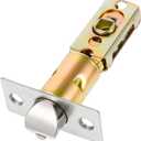 Adjustable Door Latch, 60/70mm Adjustable Passage Door Latch, Doors Knob Latches, Tubular Mortice Latches, Doors Knob Parts for Lever Handles, Internal Handles