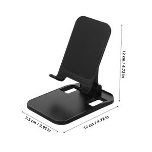collapsible telescopic bracket Folding Mobile Phone Bracket Stand, Portable Mobile Calling Device Holder Supports up to 12 inch Devices