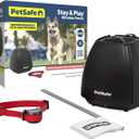 PetSafe Stay & Play Wireless Pet Fence for Stubborn Dogs - No Dig, Circular Boundary, Secure 3/4-Acre Yard, for Dogs 5lbs+, America's Safest Wireless Pet Containment System, Electric Fence