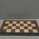 Magnetic Wooden Chess Set for Adults Kids 15'' Chess Board with Handmade Pieces, Folding Portable Travel Unique Chess Sets Game for Tournament Professional Beginner