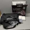 Professional Air Compression Leg Massager for Circulation and Pain Relief, Cordless Full Leg Recovery Boots with Dual Controllers, Sequential Compression Therapy Machine - Pair, L