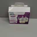 Philips Avent Natural Baby Bottles, with First Flow Nipple, 2OZ/60ML, 2 Pack, SCF019/25