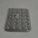 Fox Run Mini Muffin and Cupcake Pan, 10.5 x 13.75 x 1.5 inches, 24 Cup, Stainless Steel