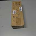 12'' Square Sliding Barn Door Handles and Pulls Pack of 2, Black Vintage Gate Pull Hanlde, Iron Handle for Gates, Garage, Sheds, Outdoor Fence, Interior Closet Handles