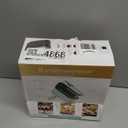 Yomelo 9-Speed Digital Hand Mixer Electric, 400W Powerful DC Motor, Hand Mixer Electric Handheld with Snap-On Storage Case, 5 Stainless Steel Accessories, Beaters, Dough Hooks, Whisk (Silvery Black)