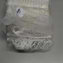 90 Pack Multi-Purpose Laundry Hooks Hanging Clips, Clothes Pins with Plastic Rope Hangers with Clips for Baby Clothes Pants Socks Towels Wardrobe & Kitchen Organization (White)