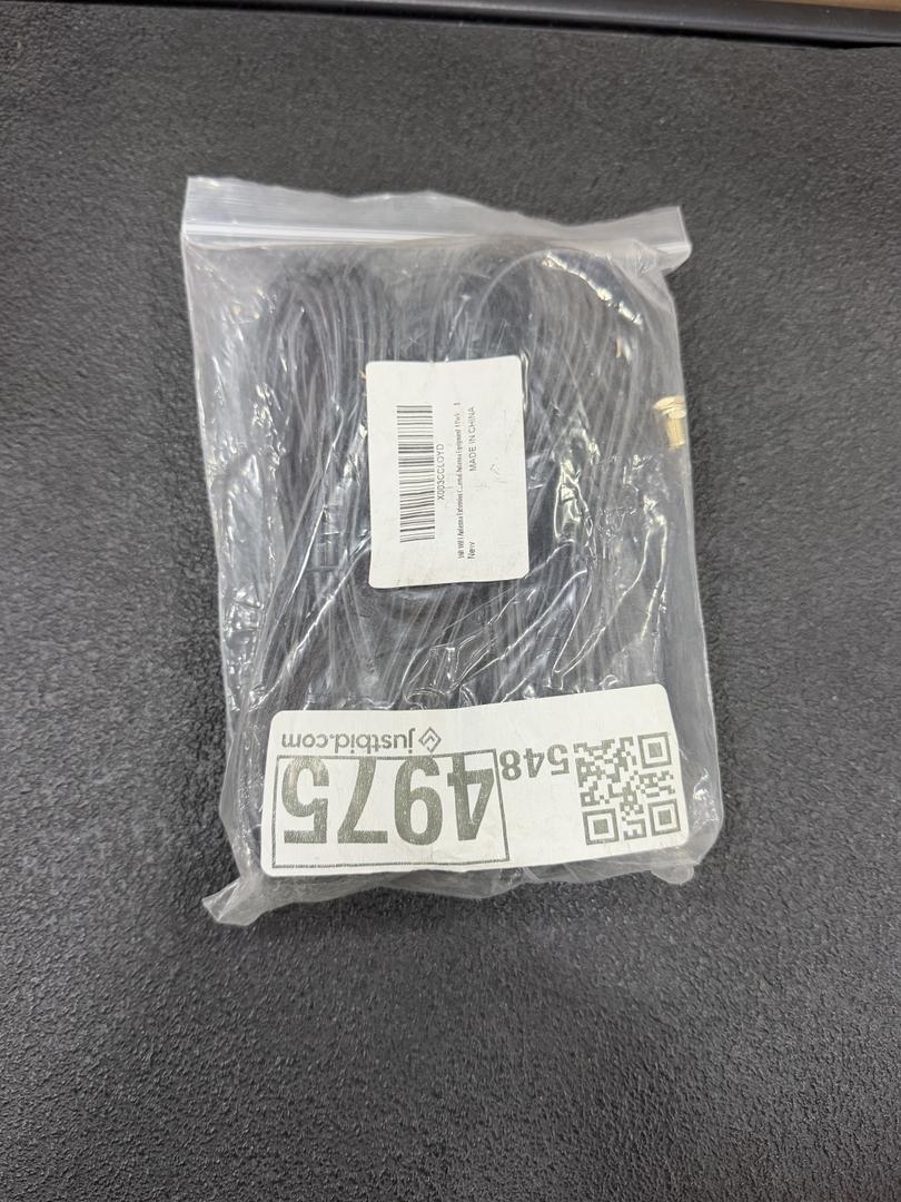 3ft WiFi Antenna Extension Cable RG174 RP-SMA Male to RP-SMA Female Coaxial Cable Low Loss Gold Plated Pigtail with Adapter Connector Kit