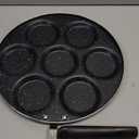 TOPINCN Frying Pan,non stick frying pans,frying pans nonstick,pan,Skillets and Frying Pans,7 Egg Frying Pan,Pancake Griddle Crepe Pan 18.5 x 11.8 x 1 Inch
