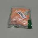 50 Pcs Gingham Ribbon Bows 2.5 Inch Buffalo Plaid Premade Twist Tie Bows for Gift Wrapping, Wedding, Baby Shower, Birthday Party, Party Decorations, DIY Craft (Orange White)