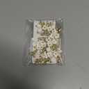 UNSUTUO Bride White Flower Wedding Hair Pins Clips Rhinestone Silver Bridal Hair Piece Accessories for Women, Set of 3 (Gold)