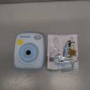 kiimento Instant Print Digital Camera, Ink-Free Thermal Printing with 4 Color-Themed Paper Options, 2.4” HD Screen, Selfie Lens, 48MP Photo, 1080p Video, 32GB Memory Card – Model P2 (Sky Blue)